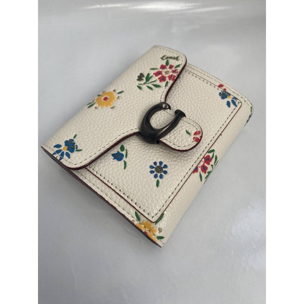 NWT COACH Tabby Small Wallet With Wildflower Print (1364)